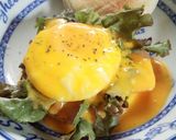 朝食♡簡単！ベーコンエッグベネディクト作り方5写真