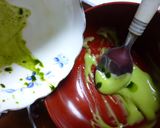 野菜で着色☆朝顔ロールケーキ作り方5写真