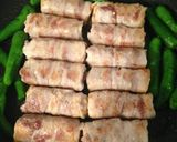 夏バテ解消＊肉巻き厚揚げのバタポン炒め作り方10写真