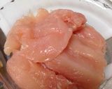 鶏ささみの胡麻つけ焼き作り方1写真