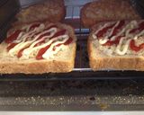 ランチにサクッと♪餅チーズピザトースト作り方6写真