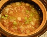 茗荷と枝豆ごはん作り方2写真
