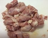 せせりとニラキャベツ焼き作り方1写真