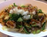 せせりとニラキャベツ焼き作り方9写真