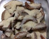 椎茸のパン粉焼きミント風味作り方2写真