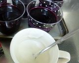 グレープゼリー　ヨーグルトクリーム添え作り方4写真