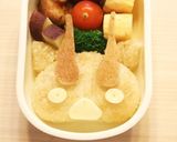 妖怪ウォッチ　コマじろう＊キャラ弁作り方7写真