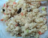 冷やご飯で中華おこわ風★作り方8写真