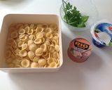 リコッタと塩レモン・ツナのパスタ作り方1写真