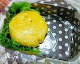 今日は何の日?時計オムライス弁当⌚︎作り方4写真