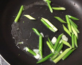 豆苗とあぶらあげ炒め作り方2写真