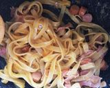 濃厚カルボナーラ♬作り方5写真