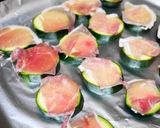 ズッキーニのピザ風おつまみ作り方1写真