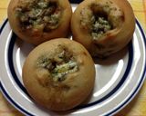 きのことチーズのパン作り方18写真