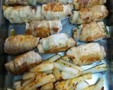 長芋の肉巻き 梅照り焼き お弁当にも！作り方4写真