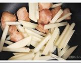 じゃがいもと鶏ムネ肉のスタミナ炒め作り方8写真