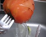 簡単！湯剥きよりお手軽！トマトの皮むき作り方4写真