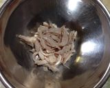 ササミのヨーグルトそうめん作り方2写真