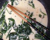 糖質制限濃厚クリームパスタ風作り方3写真