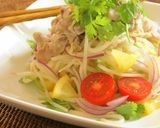 塩レモンで☆エスニック冷しゃぶ麺作り方6写真