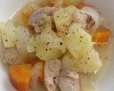 塩レモンdeサッパリ肉じゃが作り方6写真