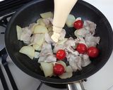 じゃがいもと豚ばら肉のマヨネーズソテー作り方4写真