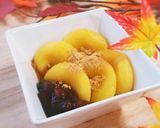 リメイク♡カボチャの煮物でみたらし団子作り方8写真