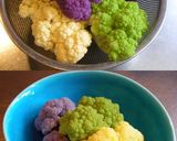 ３色カリフラワーとニョッキのたらこソース作り方1写真