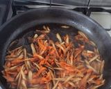 きんぴらと納豆の油揚げ包み作り方4写真