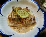 塩レモン活用♪鶏肉の爽やかクリーム煮作り方6写真