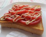 夏のトースト✿きゅうり＆トマト作り方7写真