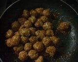揚げない肉団子作り方7写真