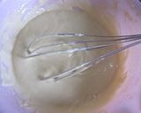 rokyでボーダースティックパンケーキ♪作り方1写真