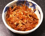 きんぴらと納豆の油揚げ包み作り方7写真