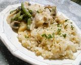 シチューに♪舞茸のバター醤油ライス作り方4写真