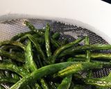 台湾風いんげん挽肉搾菜炒め煮☆乾辺四季豆作り方1写真