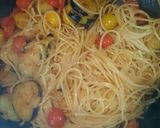 なす★トマト★モッツァレラチーズのパスタ作り方9写真