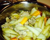 定番！根菜の煮物作り方2写真
