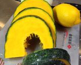 夏 レモン風味のさわやかカボチャサラダ作り方3写真