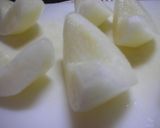 梨のはちみつ煮作り方1写真