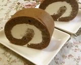糖質制限！大豆粉でフルーツロールケーキ作り方19写真