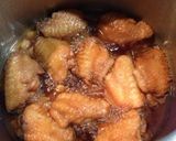 簡単☆手羽先ピリ辛ぽん酢煮☆圧力鍋作り方4写真