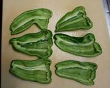 ピーマンの肉詰め トマトソースで♡作り方1写真