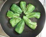 ピーマンの肉詰め トマトソースで♡作り方6写真