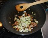 辛党のためのホットな麻婆風チャーハン作り方1写真
