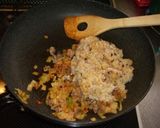 辛党のためのホットな麻婆風チャーハン作り方2写真