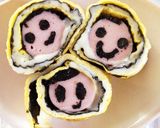 魚肉ソーセージ入り玉子焼き作り方6写真