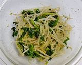 簡単病みつき☆もやしとほうれん草のナムル作り方4写真