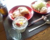 冷めても美味しい、稲荷バーグ作り方3写真
