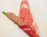 肉好きさんに♪ アスパラ豚つくね 豚肉巻作り方3写真